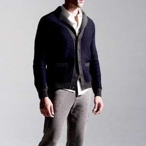 W.R.K. Notched Lapel Cardigan